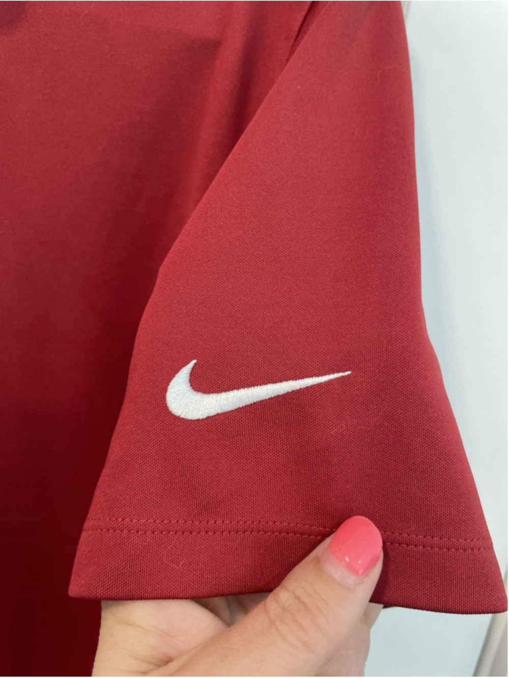 Men's Nike Golf Shirt Polo Shirt L Standard Dry Fit - Picture 3 of 7